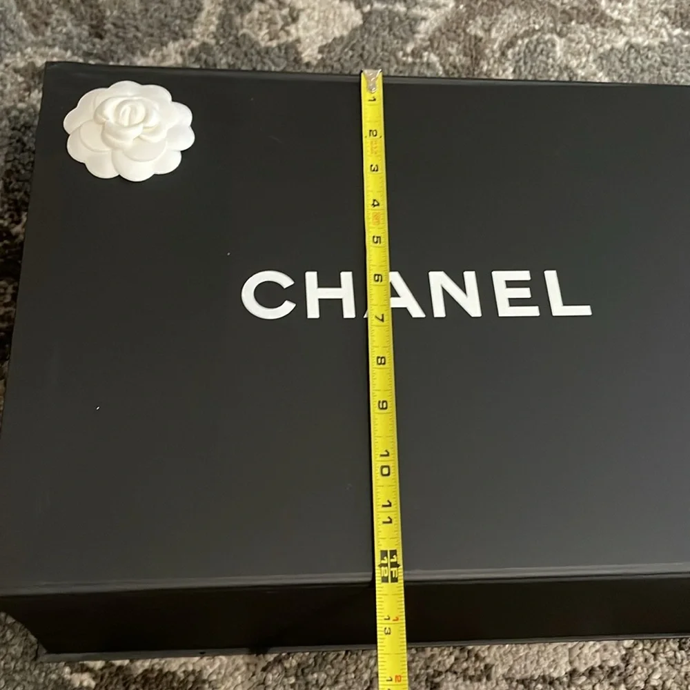 Chanel Black Magnetic Box And Booklets